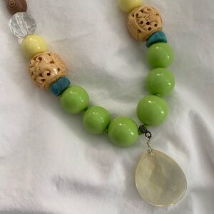 NWT Calypso St Barth (Metal Monk) Gumball Necklace.